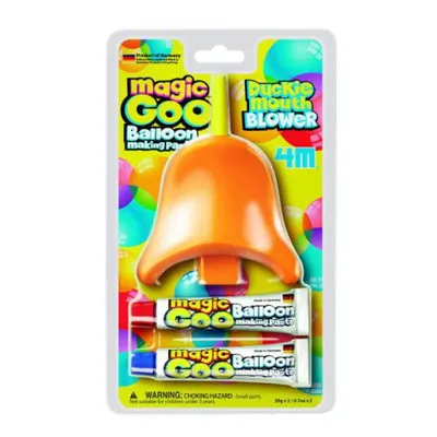 Magic Goo - Pasta de facut baloane cu suflatoare Cioc de Rata