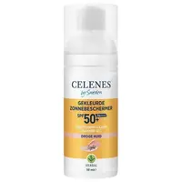 Fluid colorant cu protectie solara Dry Touch SPF 50+ Herbal, 50ml, Celenes