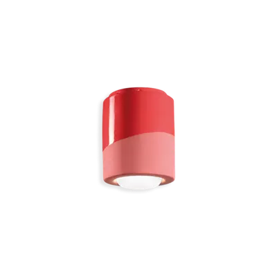Plafoniera, lampa de tavan DECO PI FINISH ROC - ROSSO CORALLO C986
