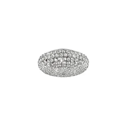 Plafoniera cu cristale incorporate in interior 5x40W Crom