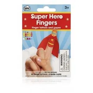 Tatuaj pentru deget - Superhero