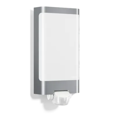 Aplica L 240 LED (inox), senzor de miscare PIR 180°, pentru exterior