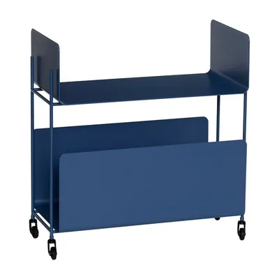 Măsuță de servire cu roți din metal 32x63 cm Ays – Hübsch