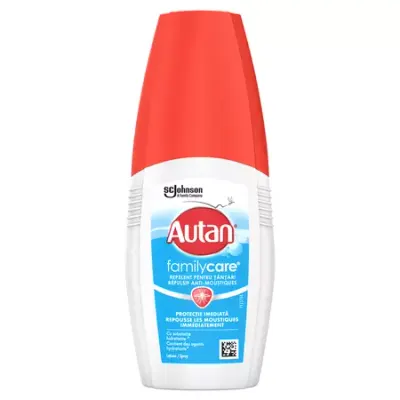 Lotiune spray impotriva tantarilor Family Care, Autan | 100 ml