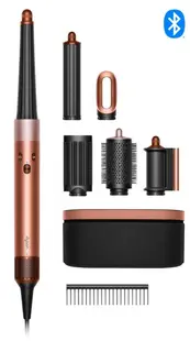 Ondulator de păr Dyson - HS08 Airwrap i.d., AmberSilk/PinkChampaign