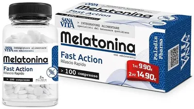 Sanavita Melatonina, 100 tablete, Paladin Pharma
