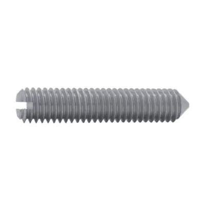 Stift Filetat cu Crestatura si Varf DIN 553, Otel Grupa 5.8, M8 x 40