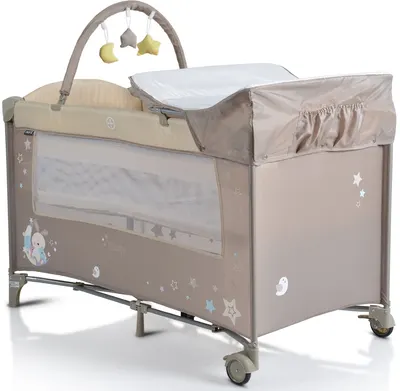 Patut pentru bebelusi Moni - Sleepy, bej