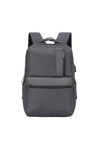 Rucsac unisex cu bretele ajustabile Novaris Chic - Gri