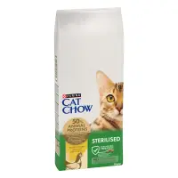 Hrana uscata pentru pisici Cat Chow Sterilised, Pui 15kg
