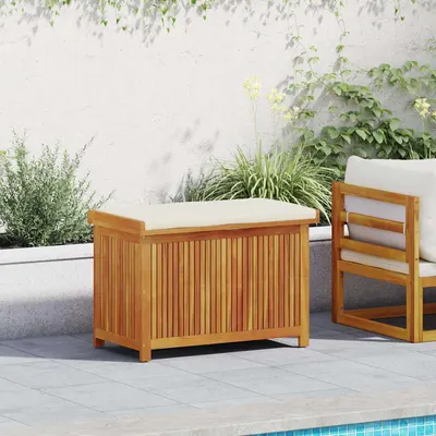 Gossi cutie de perne de exterior 90x50x60,5 cm lemn masiv de salcam
