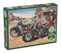 Puzzle Cobble Hill din 1000 de piese - Amandoi pe drum, Lance Russwurm