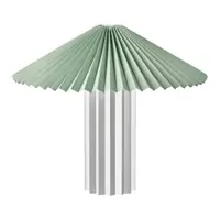 Veioză argintie-verde salvie cu intensitate reglabilă cu abajur textil (înălțime 36 cm) Taite – Blomus