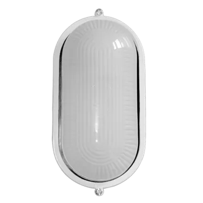 Lampa BAT Ovala 1xE27 60W Negru