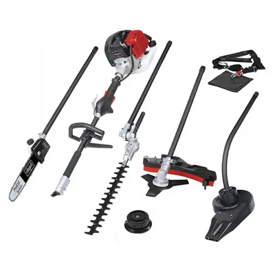 Set motocoasa pe benzina 5 in 1 MTC42-5P Scheppach 5904809904, 1.5 Cp