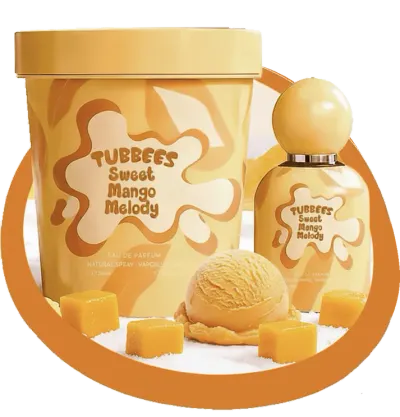 Apa de Parfum Tubbees Sweet Mango Melody, Unisex, 50 ml