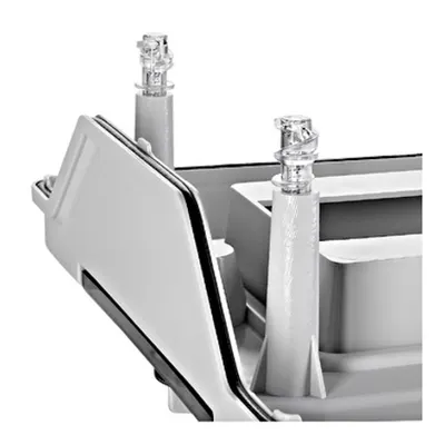 Cofret mural, 1rând, 18 UH (module), transparent IP65