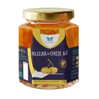 Dulceata de cirese albe cu indulcitor natural, 300g, Sweeteria