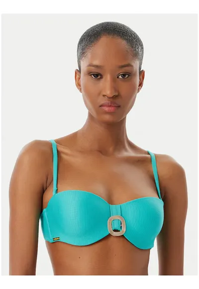 Sutien de bikini - verde - poliamida - poliester