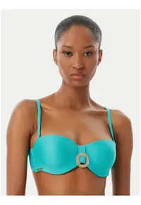 Sutien de bikini - verde - poliamida - poliester