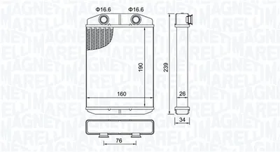 Schimbator caldura incalzire habitaclu potrivit ABARTH 500 595 695, 500C 595C 695C; FIAT 500, 500 C, PANDA; LANCIA YPSILON 0.9-1.4 07.07