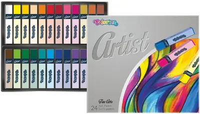 Pasteluri uscate Colorino Artist – 24 culori