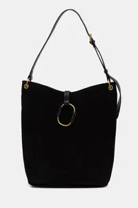 Twinset hobo bag pentru femei din piele întoarsă
