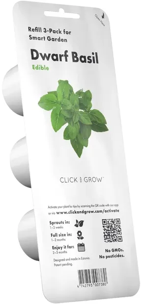 Semințe Click and Grow - Busuioc cu frunze mici, 3 rezerve