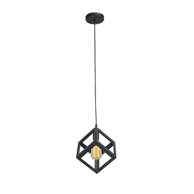 Pendul Onyx Negru 1xE27 60W