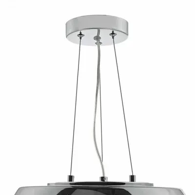 Lampa suspendata Giselle 5 Light Pendant Smoked & Clear Glass