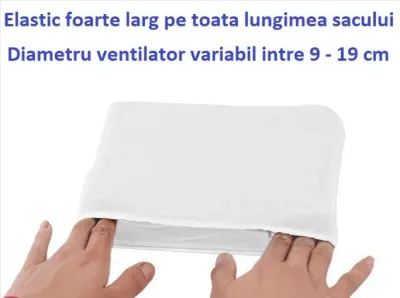 SAC rezerva aspirator unghii / aspirator manichiura /colector praf - volum MARE