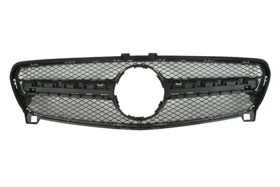 Grila radiator potrivit MERCEDES A-KLASA W176 2015-2018 - (negru-mat)