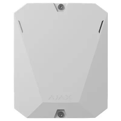 Unitate centrala wireless Ajax Hub BP, 9 partitii, 100 dispozitive, 2x SIM, 2G/3G/LTE, Grad 2, alb