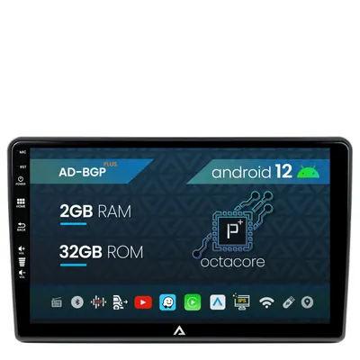 Navigatie Citroen Berlingo (2008-2019), Android, P-Octacore 2GB RAM + 32GB ROM, 9 Inch - AD-BGP9002+AD-BGR001UNI
