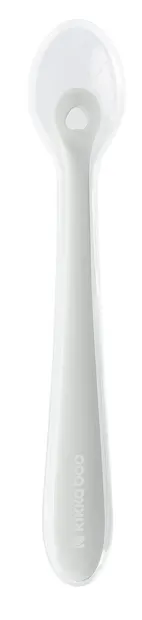 Linguriță din silicon KikkaBoo - 4 luni+, Sand
