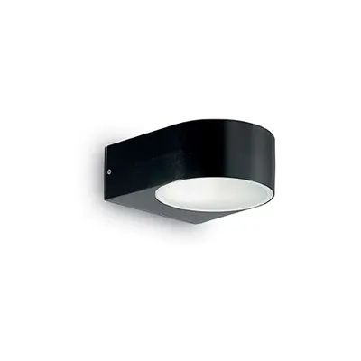 Aplica de exterior Iko, 1 bec, dulie E27, L:140 mm, H:70 mm, Negru