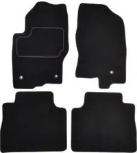 Covorase auto (set, velur, 4 bucati, culoare negru) NISSAN NP300 NAVARA dupa 2010