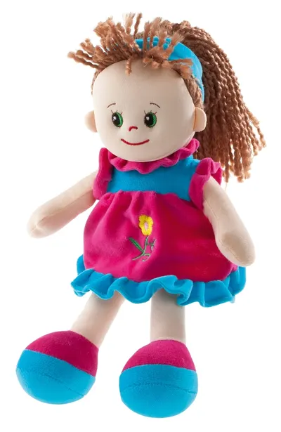 Papusa moale Heunec Poupetta - Sarah, 30 cm