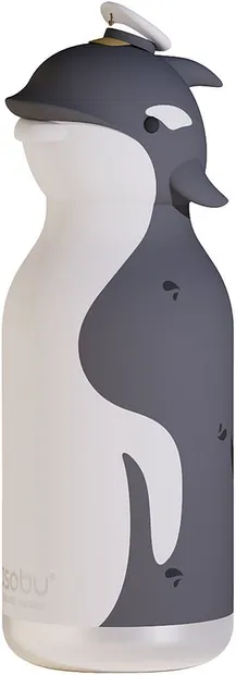 Sticlă termo pentru copii Asobu Bestie - Orca, 460 ml