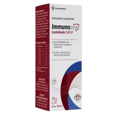 Immunozen Lactoferrin sirop pentru copii, Eurofarmaco | 120 ml
