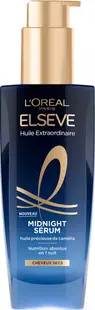 L'Oréal Elseve Ser de noapte pentru păr uscat Midnight, 100 ml
