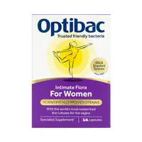 Probiotic pentru flora vaginala, 14 capsule, Optibac