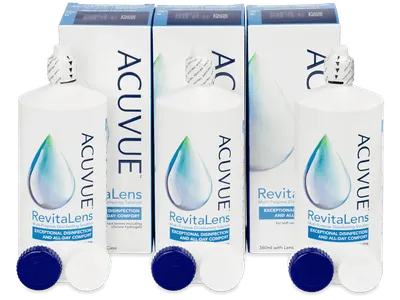 Soluție Acuvue RevitaLens 3x 360 ml