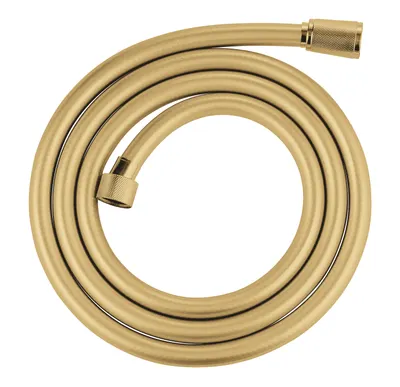 Furtun Grohe Silverflex 28388GL0, universal, 1.75 m, 5 bari, anti-indoire, anti-zgarieturi, prindere cromata, lucios, Cool sunrise