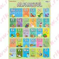 Plansa alfabet A4