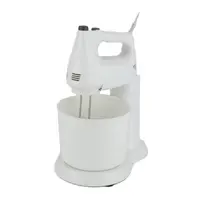 Mixer Electric cu Bol, Alb, 200 W, 6 Viteze, Victronic
