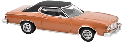 Model de colecție Norev Modern: Mașini - Ford Gran Torino (1974) (Chestnut Brown) Jet-car