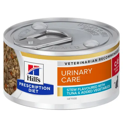 Hills Pd Feline C/d Stress Tuna & Vg Stew 82 G