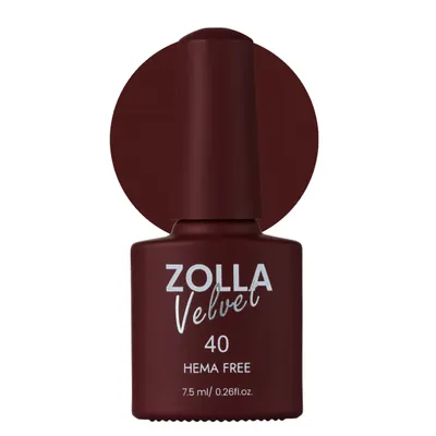 Oja semipermanenta Zolla Velvet Hema Free 40