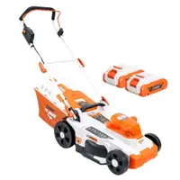 Masina de tuns gazon pe acumulator RURIS RXI3744e Power Alfa UP, 37 cm ,contine 2 acumulatori 2400e X-CHARGE